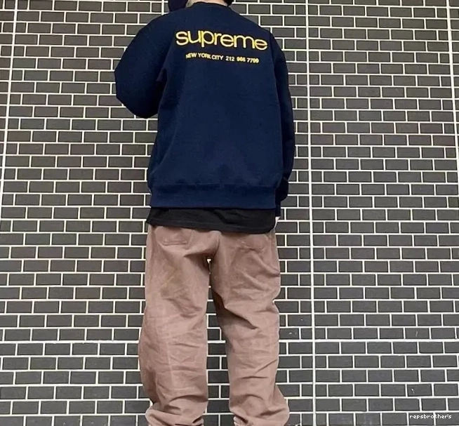 NYC Black Sapphire Hoodie Crewneck M L XL S 0729